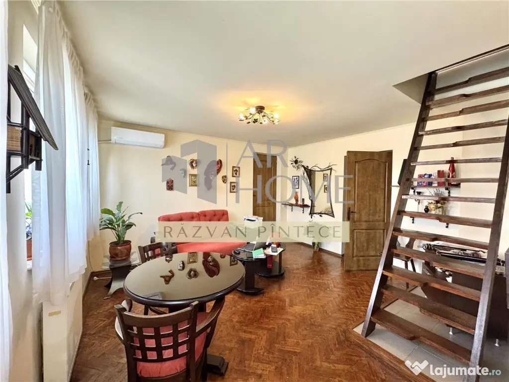 Apartament in vila, 5 camere, zona Cantacuzino, Ploiesti. 