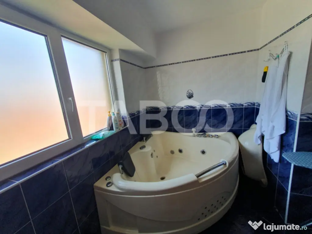 Apartament 4 camere 120 mp utili + balcon etaj 2 mobilat ut 