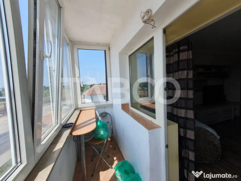 Apartament 4 camere 120 mp utili + balcon etaj 2 mobilat ut 