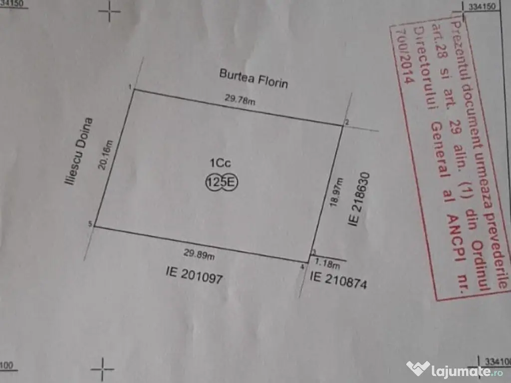 TEREN INTRAVILAN 600 mp Sisesti S+P+7E Sector 1 