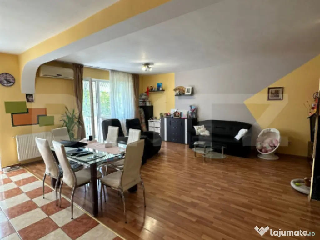 Apartament 2 camere 62 mp + balcon 6 mp, mobilat, lângă p? 