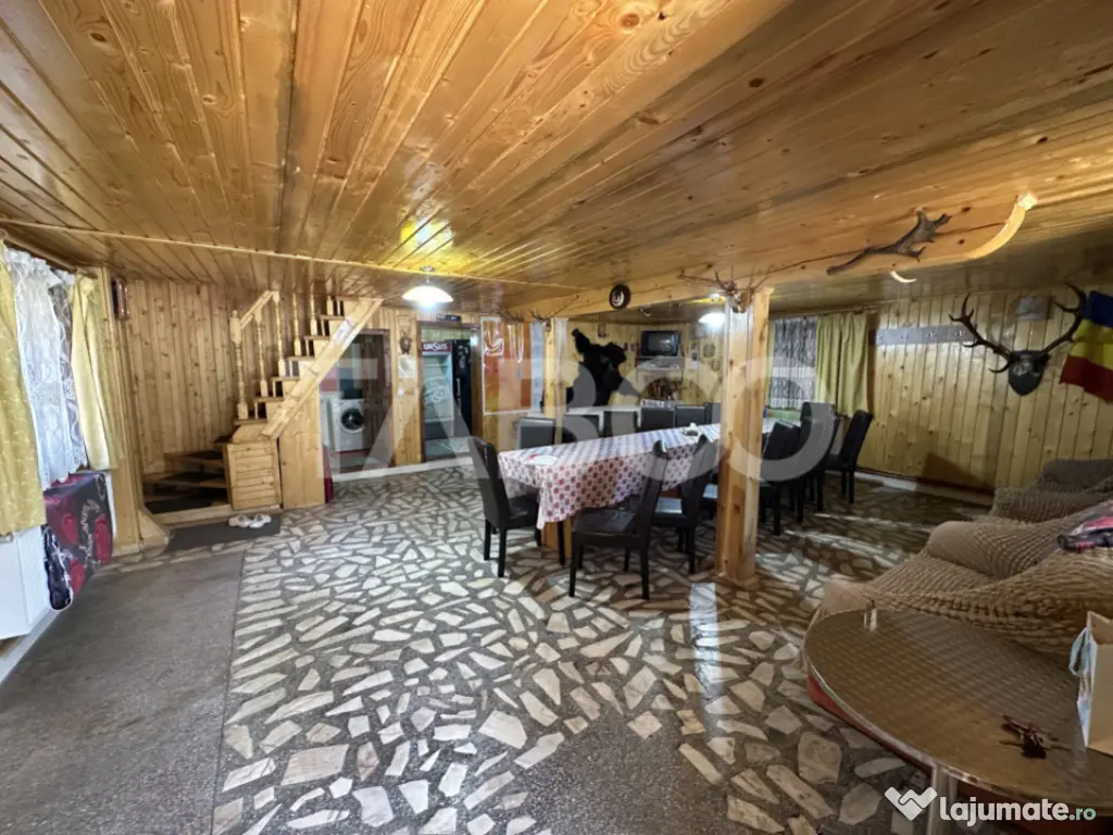 Cabana spatioasa la 5 km de Partia Sureanu complet utilata