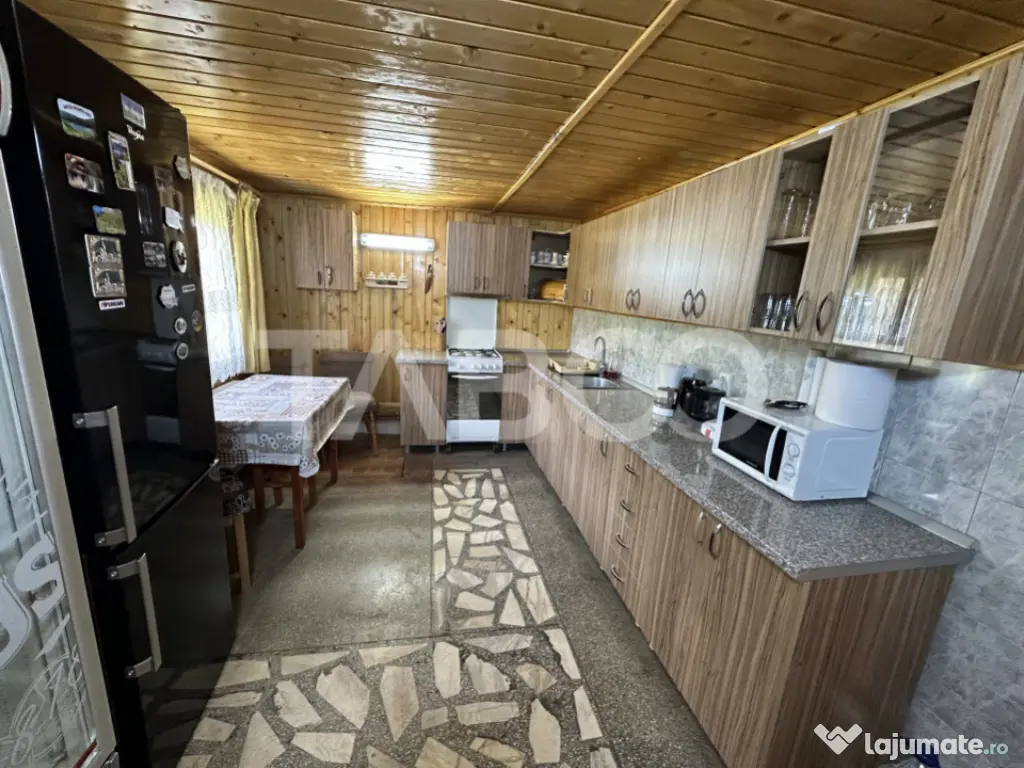 Cabana spatioasa la 5 km de Partia Sureanu complet utilata