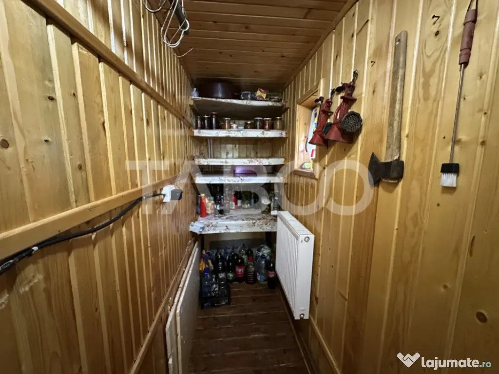 Cabana spatioasa la 5 km de Partia Sureanu complet utilata