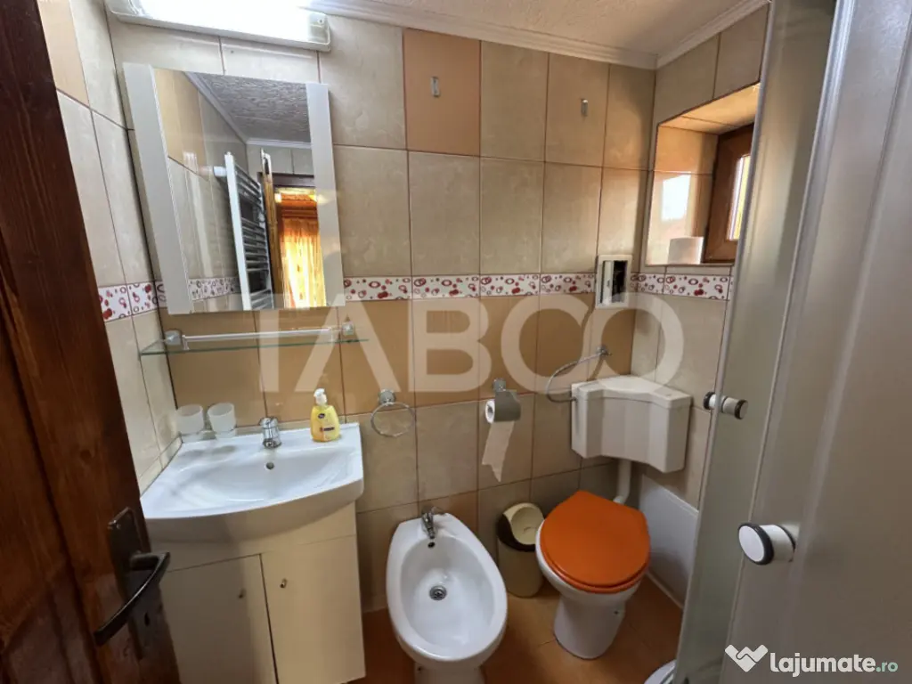 Cabana spatioasa la 5 km de Partia Sureanu complet utilata