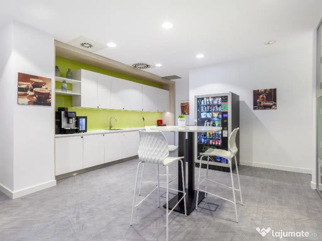 Spațiu de birou privat pentru 2 persoane în Regus Floreasca Plaza 