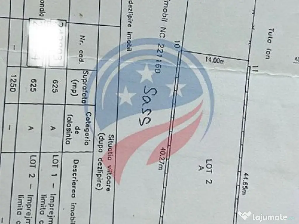 Teren de vanzare/ ANL Parc 