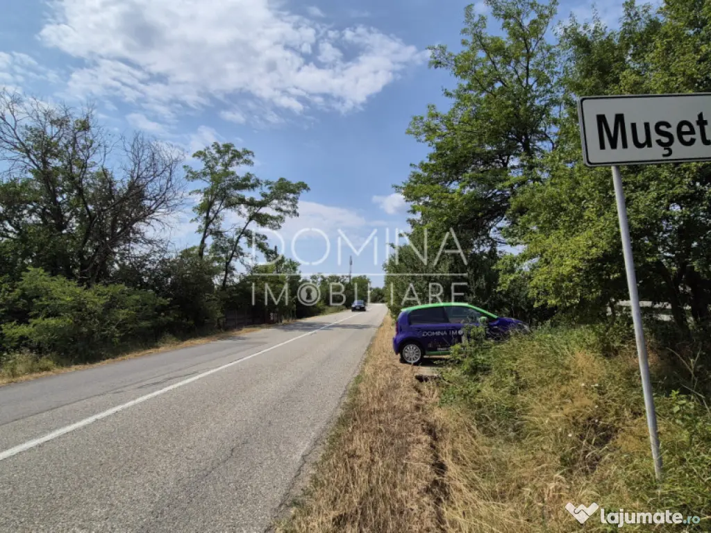 Proprietate în apropiere de complex turistic Mușetești 