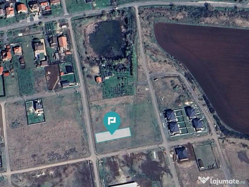 Teren de 1000 mp în Fântânele, Arad