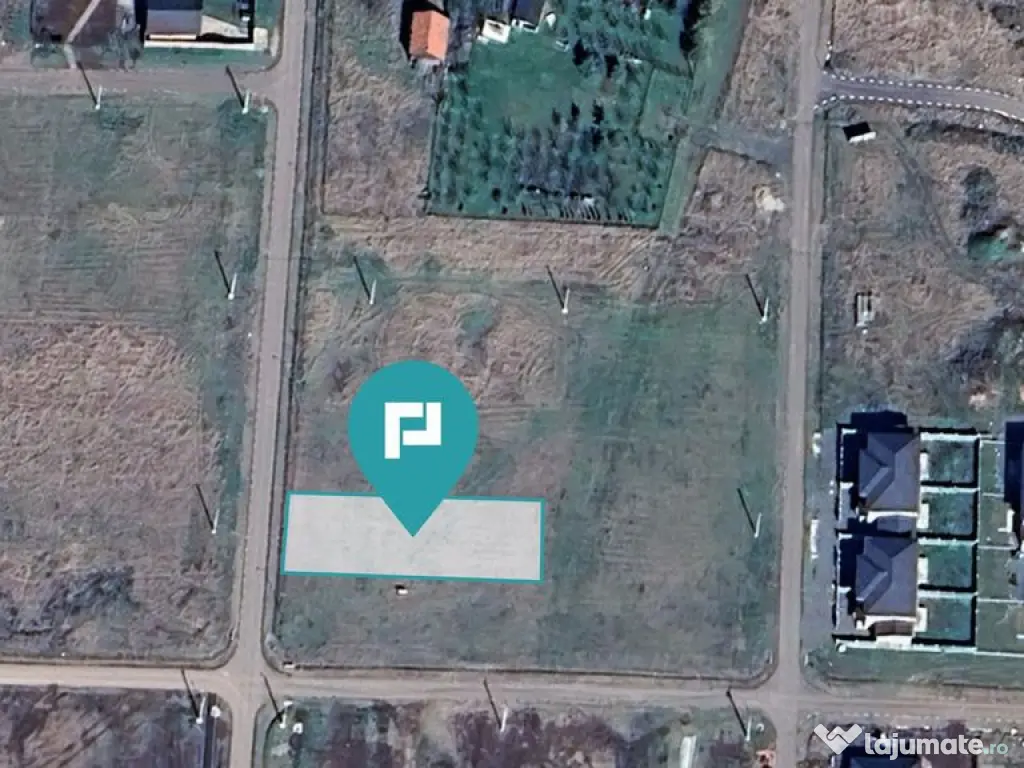 Teren de 1000 mp în Fântânele, Arad 