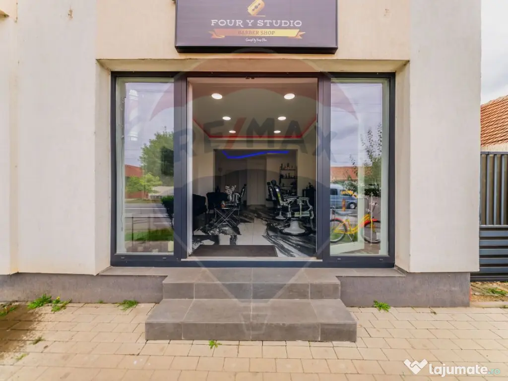 Spațiu barber shop complet echipat de închiriat – Mic...
