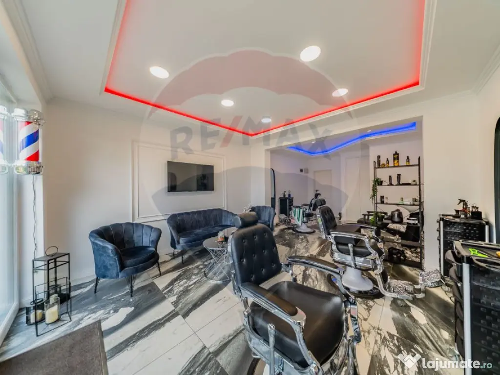 Spațiu barber shop complet echipat de închiriat – Mic...