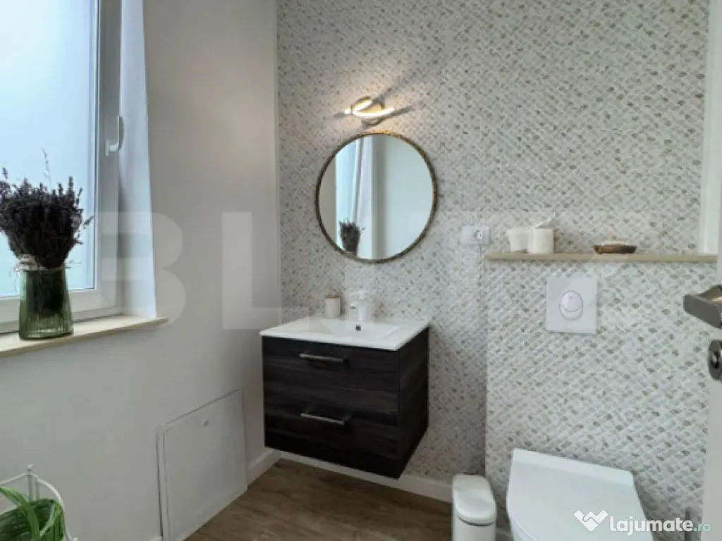 Casa individuala cu 4 camere, 515 mp teren, curte amenajata,