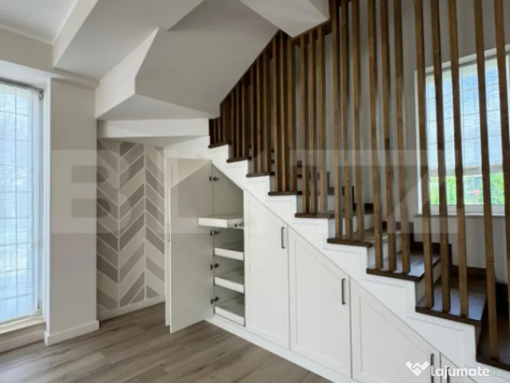 Casa individuala cu 4 camere, 515 mp teren, curte amenajata,