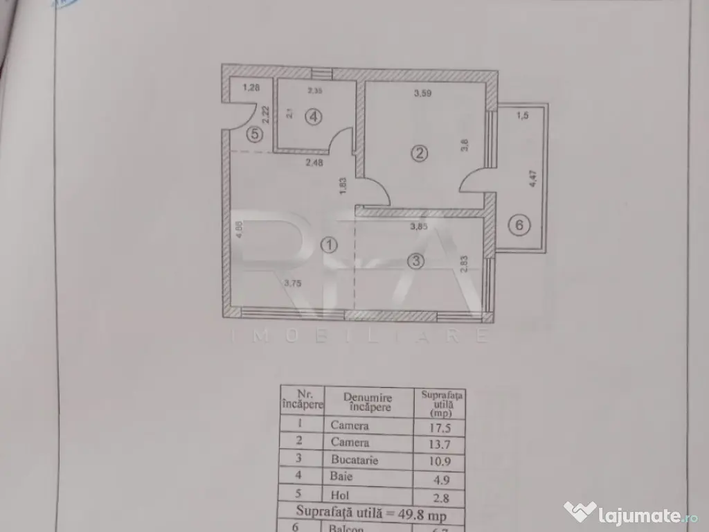 Apartament cu 2 camere într-o vilă zona Auchan Titan parc 
