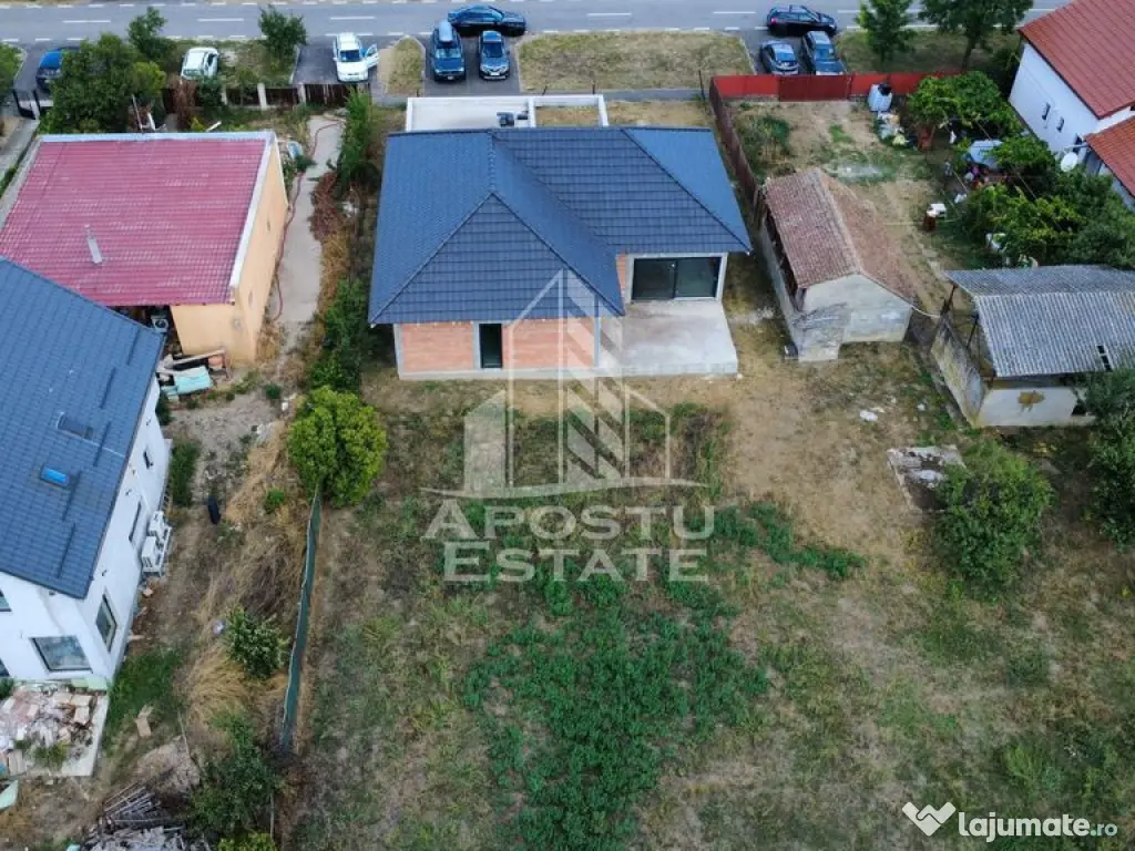 Casa individuala cu 4 camere si teren de 670 mp, Parta, c...