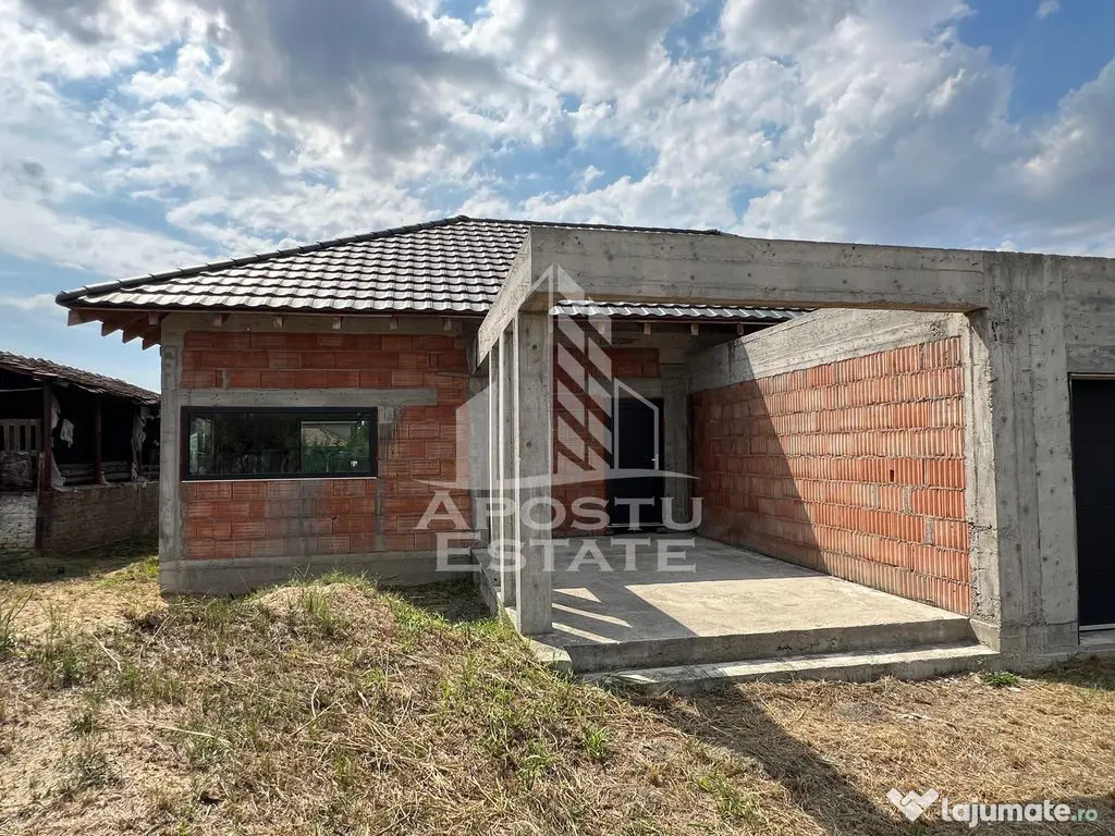 Casa individuala cu 4 camere si teren de 670 mp, Parta, c...