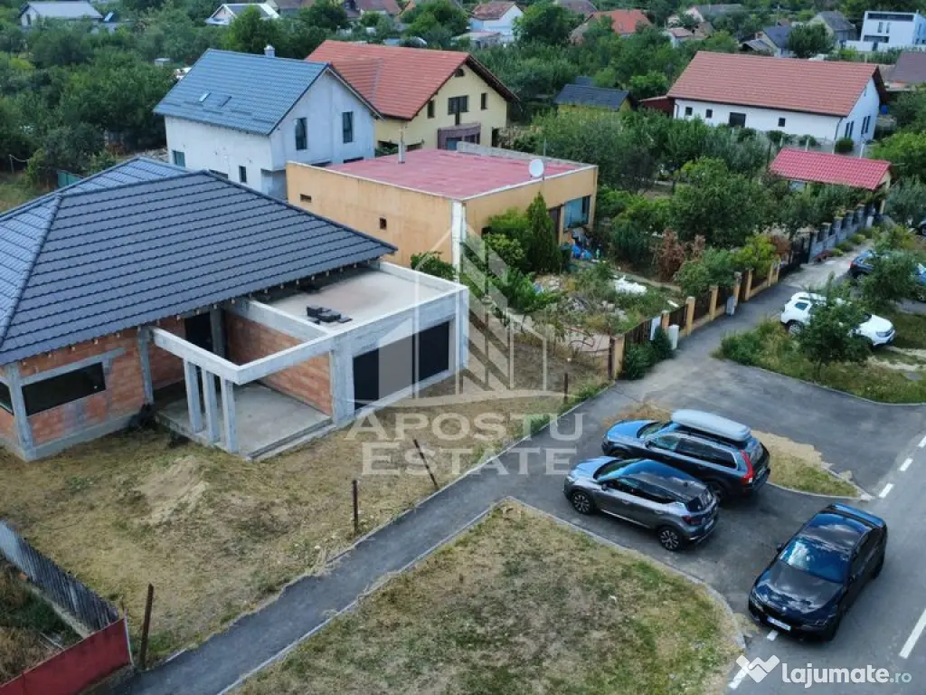 Casa individuala cu 4 camere si teren de 670 mp, Parta, c...