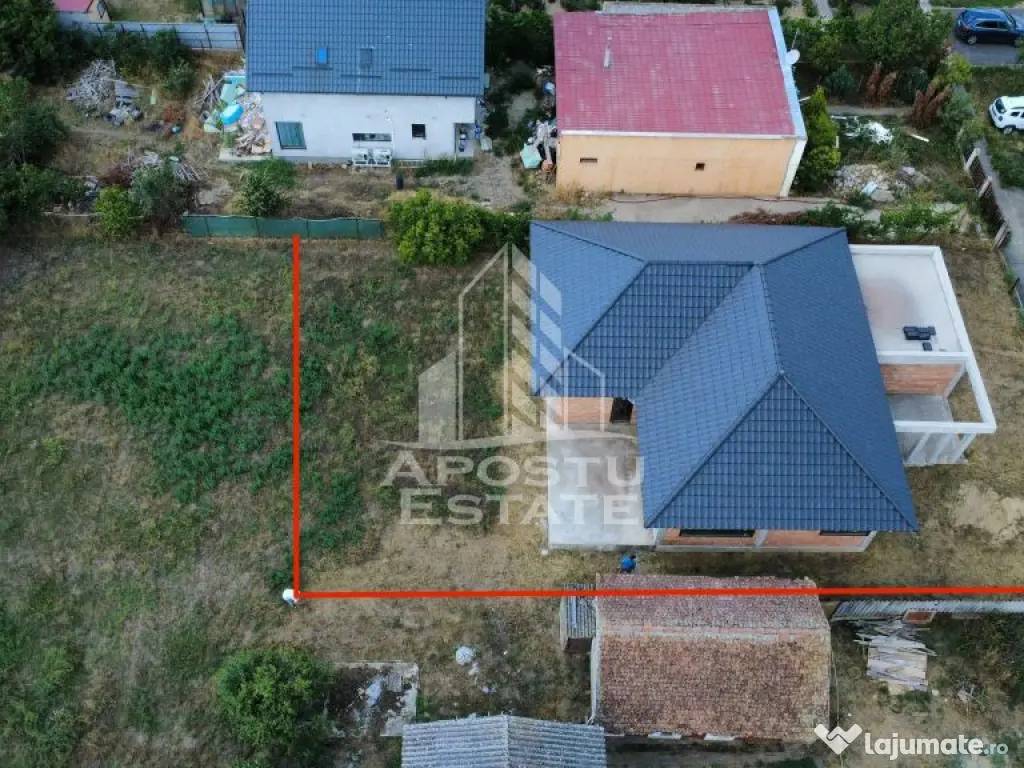 Casa individuala cu 4 camere si teren de 670 mp, Parta, c...