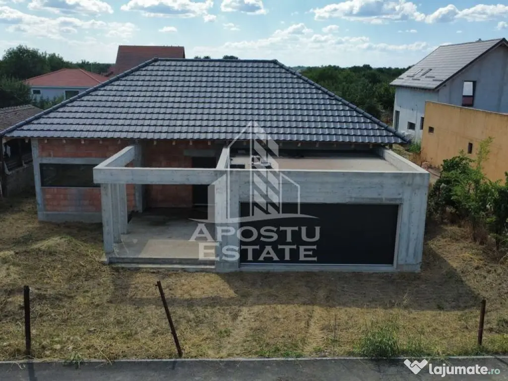 Casa individuala cu 4 camere si teren de 670 mp, Parta, c...