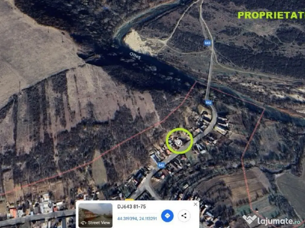 Casa si teren-com Voineasa, Jud Olt