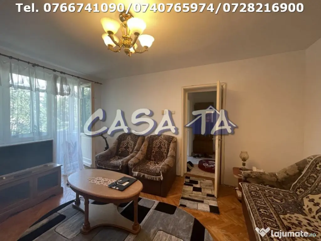 Apartament 2 Camere, Etaj 2, Strada Aleea Unirii - Zona Cent 