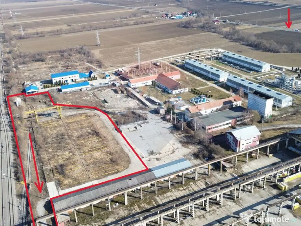 Spațiu industrial de 18.400mp teren plus facilitati indu...