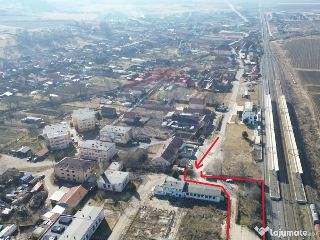 Spațiu industrial de 18.400mp teren plus facilitati indu...