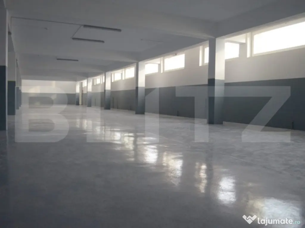 Spatiu industrial, 1890 mp + teren 10450 mp, zona Burdujeni 