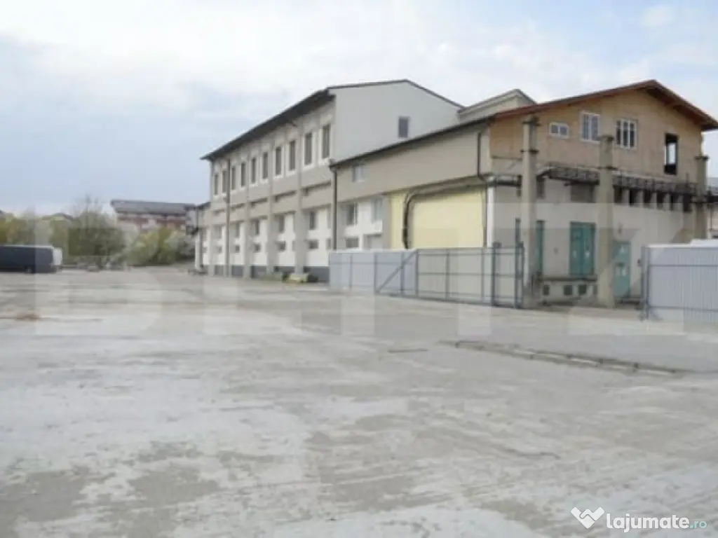 Spatiu industrial, 1890 mp + teren 10450 mp, zona Burdujeni 