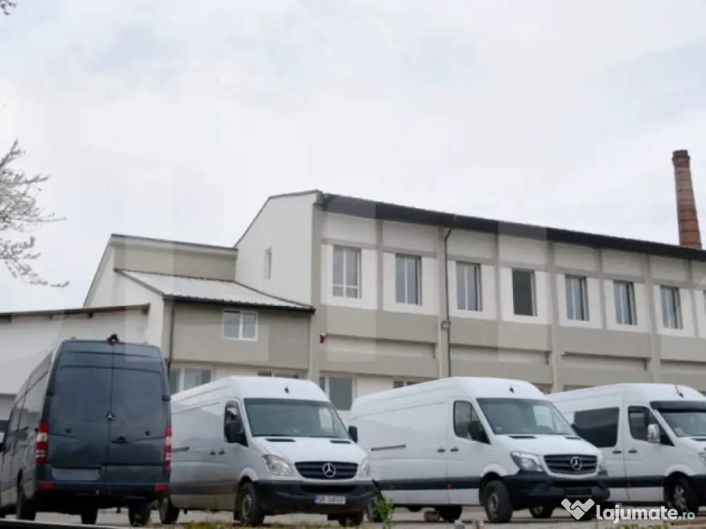Spatiu industrial, 1890 mp + teren 10450 mp, zona Burdujeni 