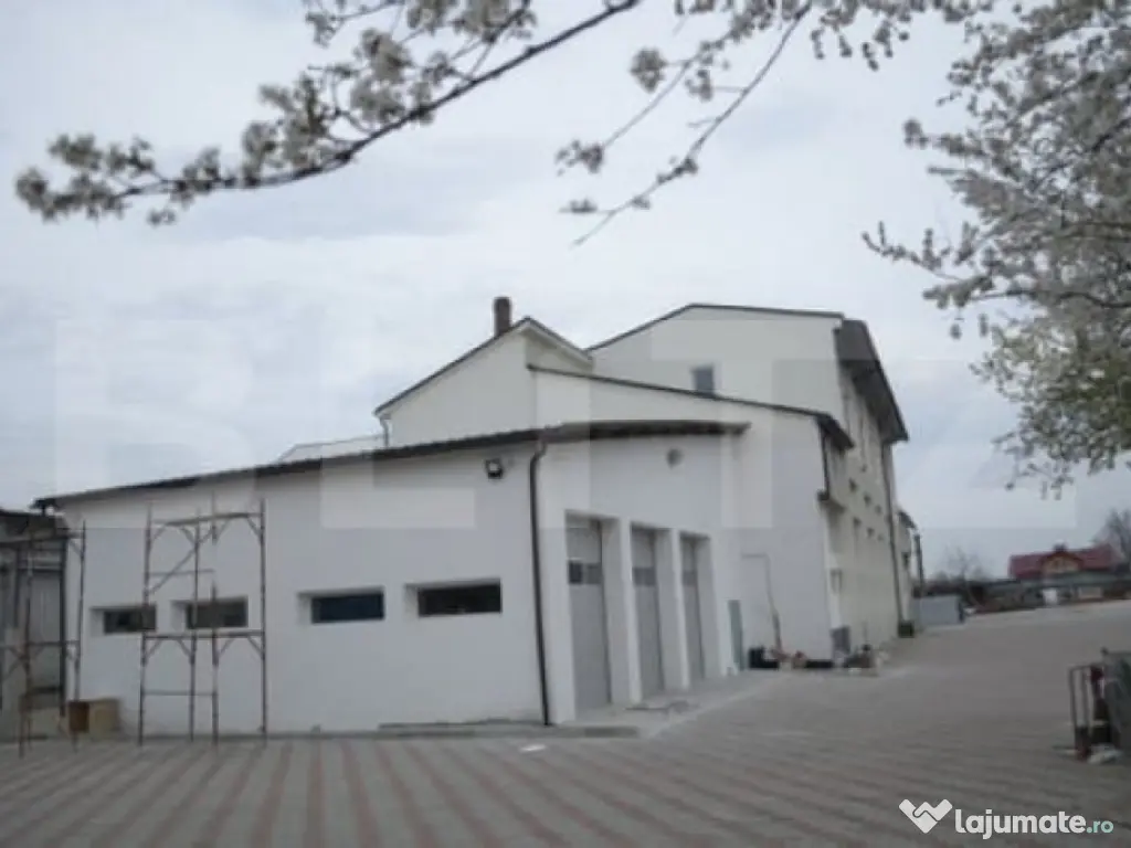 Spatiu industrial, 1890 mp + teren 10450 mp, zona Burdujeni 