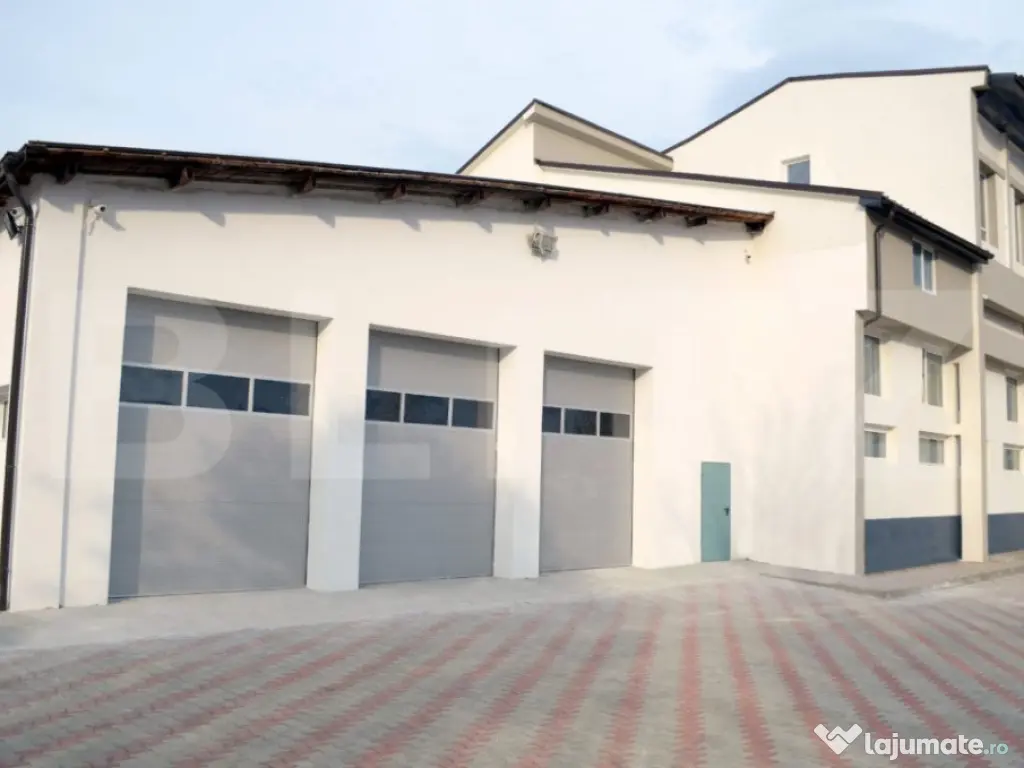 Spatiu industrial, 1890 mp + teren 10450 mp, zona Burdujeni 
