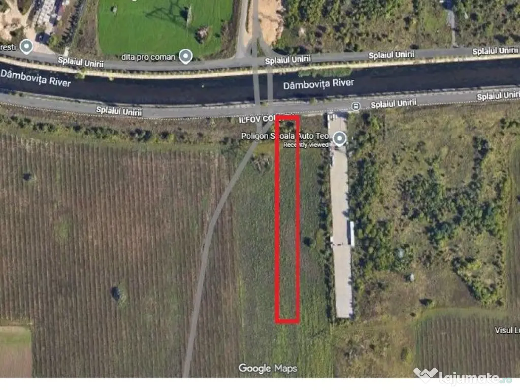 Teren Stradal Splaiul Unirii - Deschidere 23 ML - Oportun... 