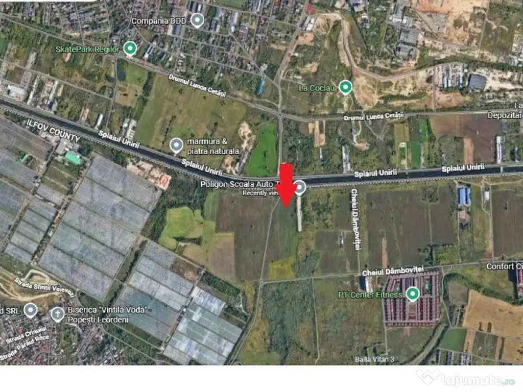 Teren Stradal Splaiul Unirii - Deschidere 23 ML - Oportun...