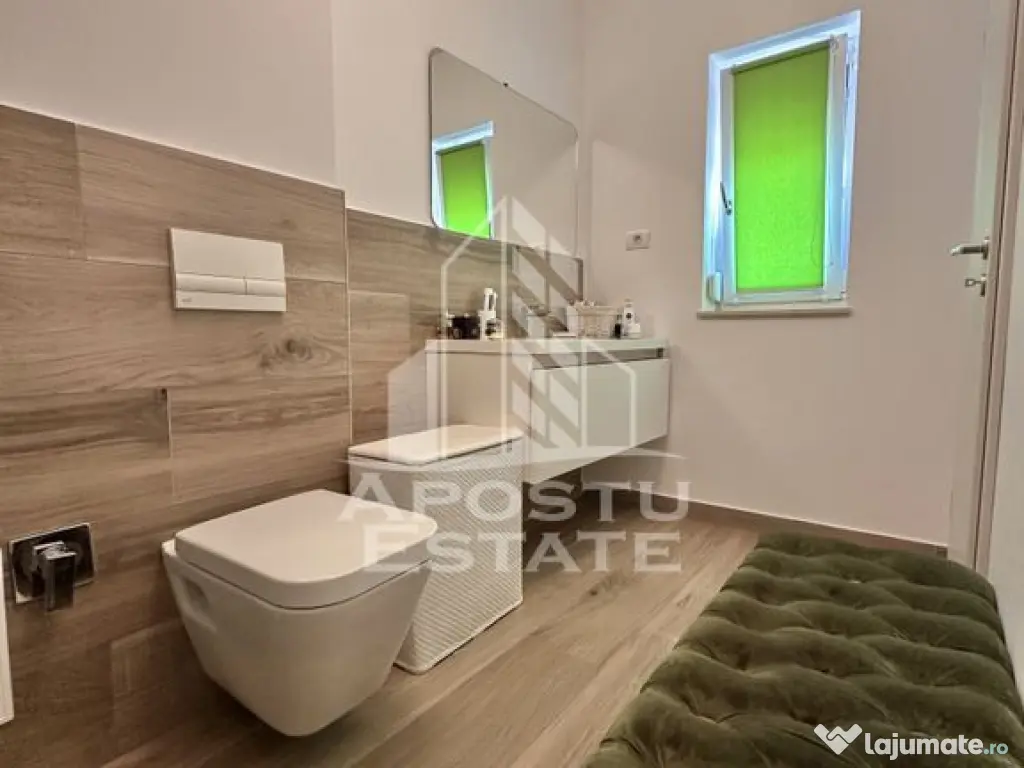 Penthouse cu 3 camere si 2 bai, complet mobilat si utilat...