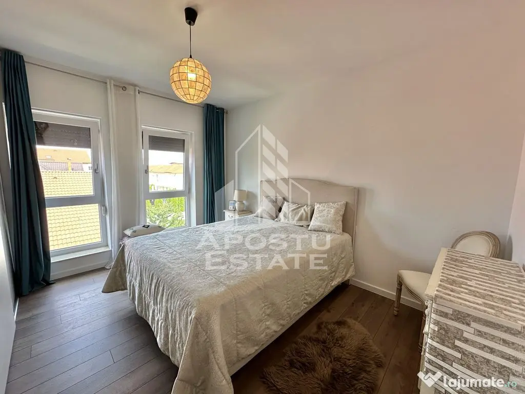 Penthouse cu 3 camere si 2 bai, complet mobilat si utilat...