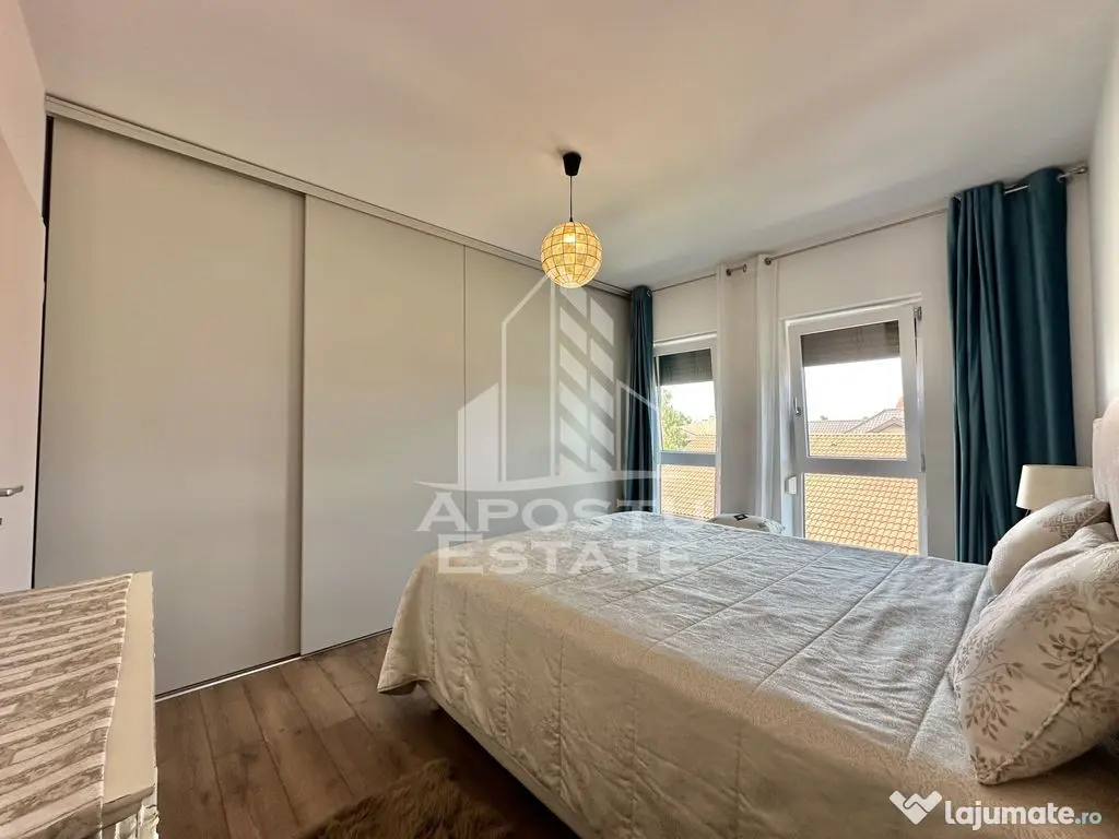 Penthouse cu 3 camere si 2 bai, complet mobilat si utilat...