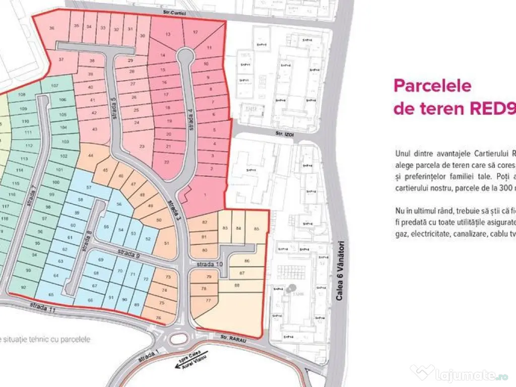 Parcela de teren in ARED, cel mai modern cartier | Fără...