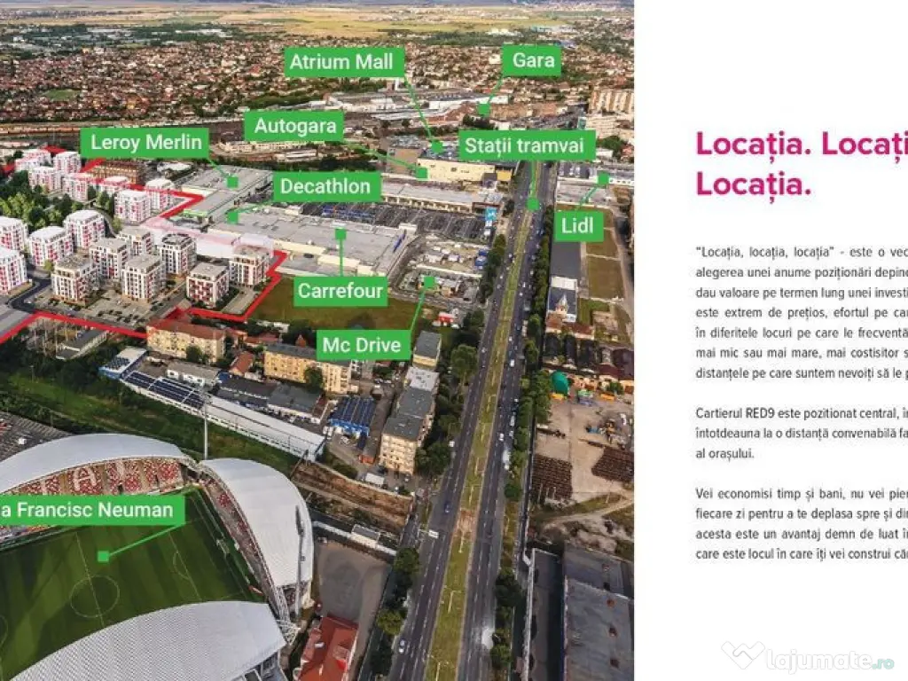 Parcela de teren in ARED, cel mai modern cartier | Fără...