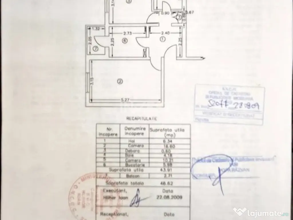 Apartament 2 camere, decomandat, zona Canta - Profi, Iasi