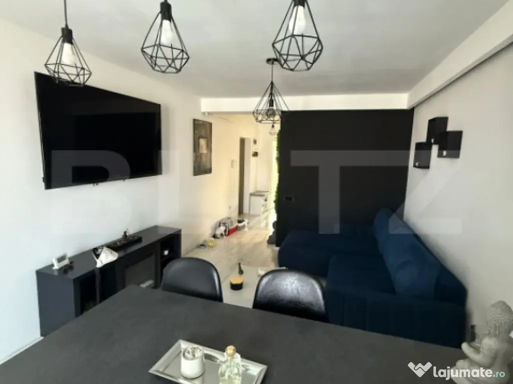 Apartament modern cu 2 camere, parcare – la cheie, în blo