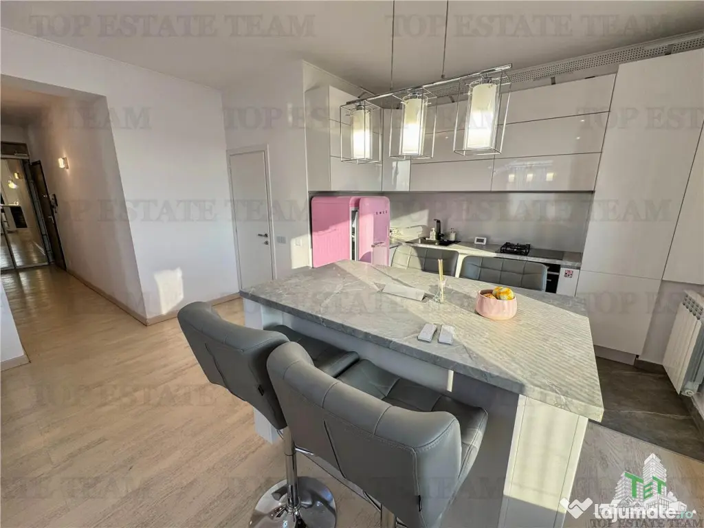 Penthouse cu 3 camere, 112 mp, vedere panoramica la Lacul Ba 