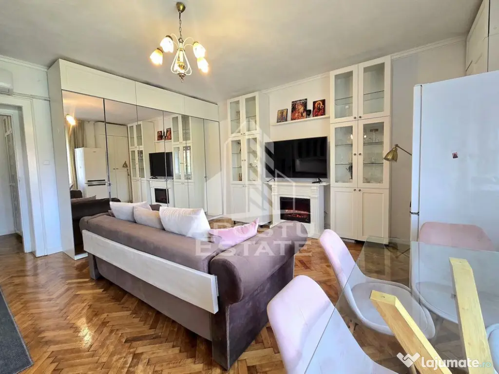 Apartament cu 2 camere, complet renovat si mobilat, zona ... 