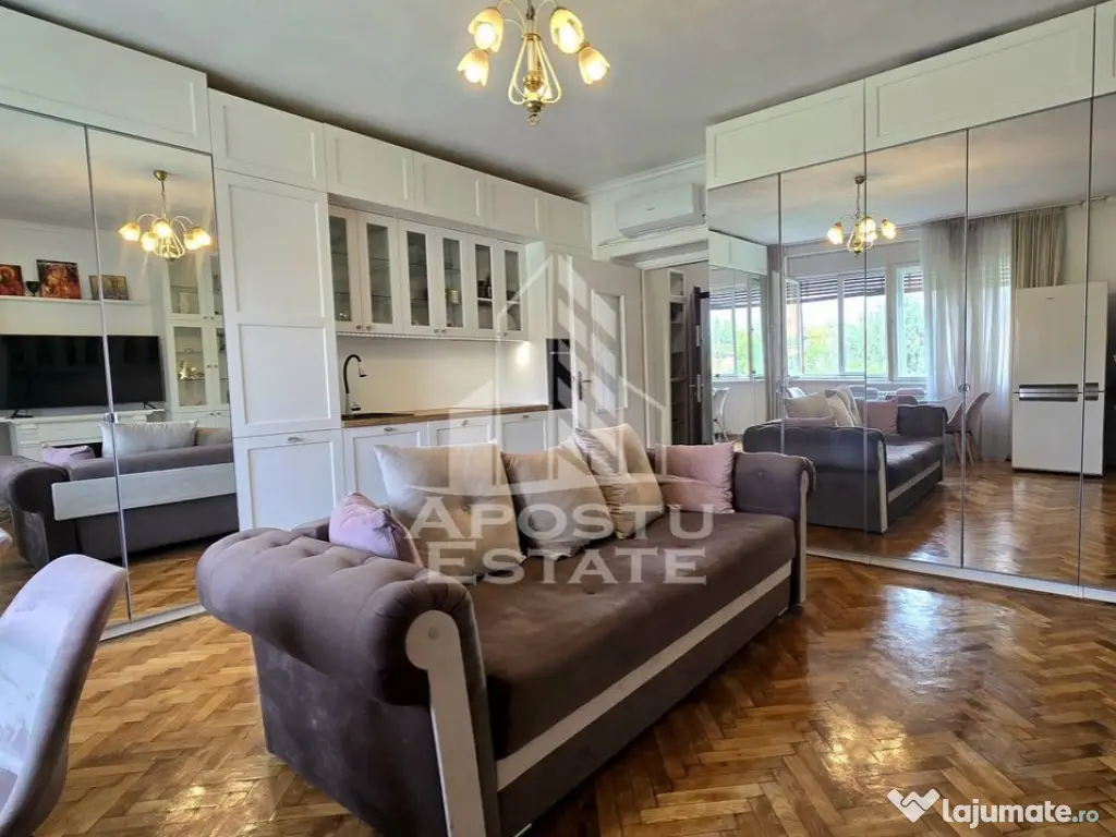 Apartament cu 2 camere, complet renovat si mobilat, zona ... 