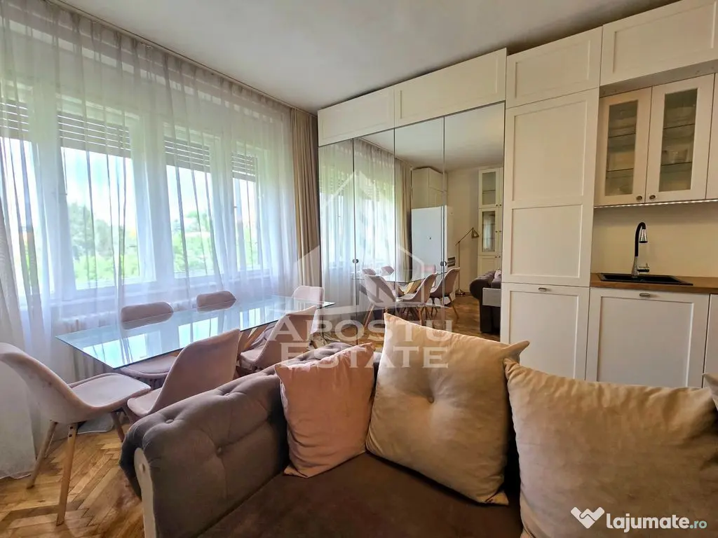 Apartament cu 2 camere, complet renovat si mobilat, zona ... 