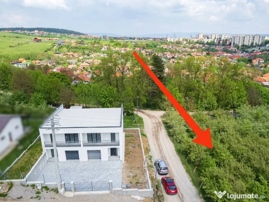 De vânzare terenuri intravilane pe strada Nucului în Sfântu Gheorghe