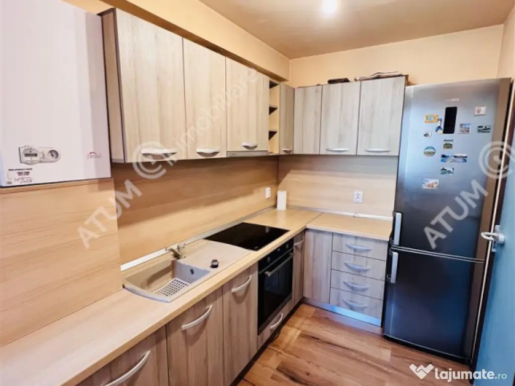 Apartament 2 camere balcon pivnita in zona Terezian din Sibi 