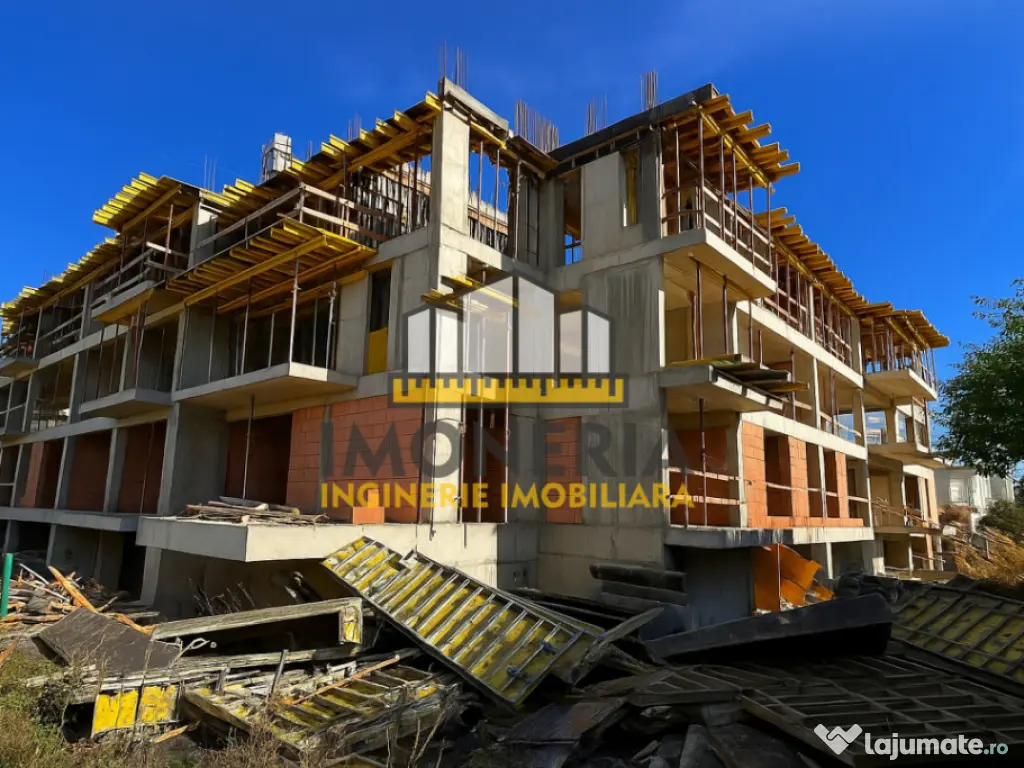 3 camere spațioase, comision 0% | 101 mp, bucătărie înch