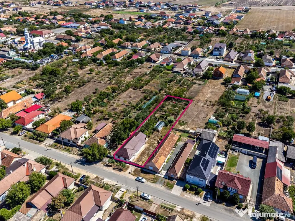 PRET NOU! Casa 4 camere - Teren 1603mp - Livada, Arad - C... 